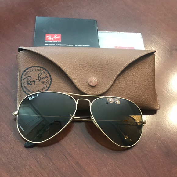 Ray Ban Large Aviator metal sunglasses- RB 3025